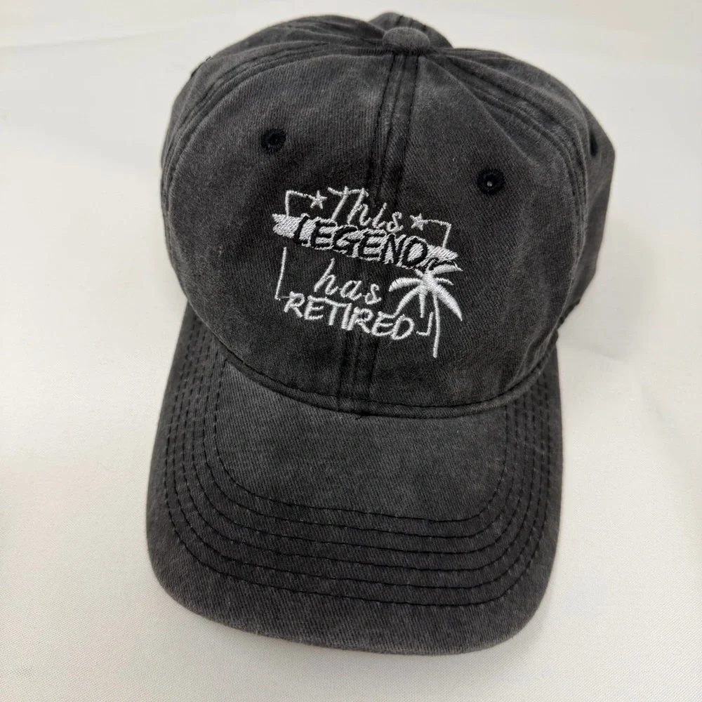NEW “THIS LEGEND HAS RETIRED” HAT CAP - Picture 7 of 8